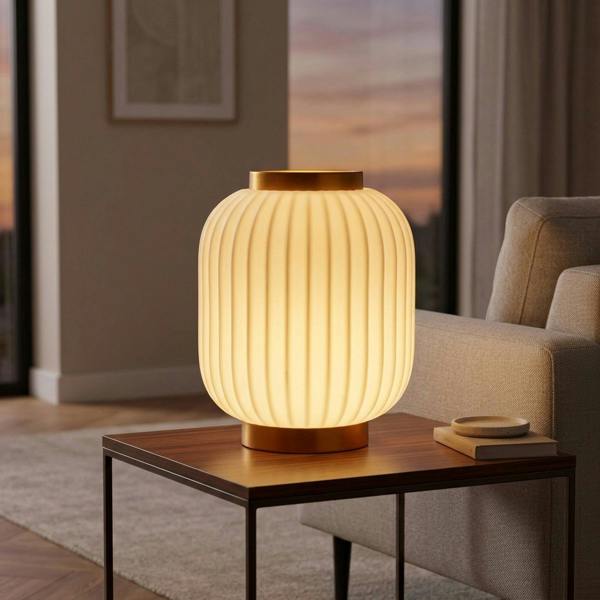 Garden Greatness Maison Ribbed Lantern Style Lamp