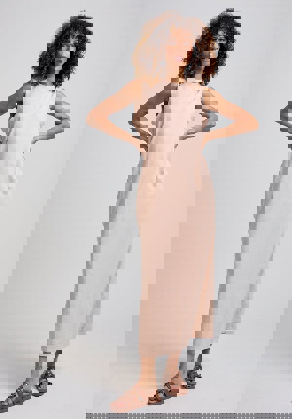 Kerri Jersey Maxi Dress in Pink