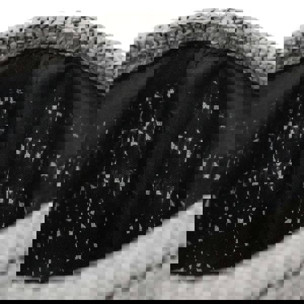 JVL Kenzi Rectangular Fabric Storage Baskets for Home Organisation, Set of 3