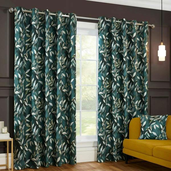 Madrid Bottle Eyelet Curtains