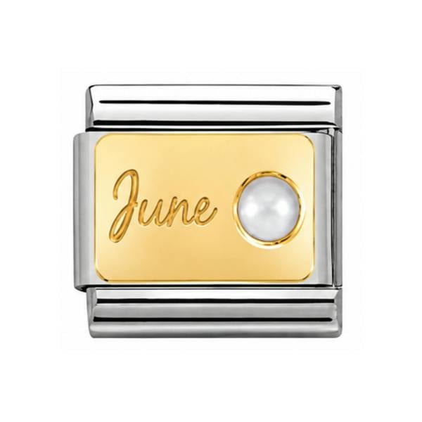Serafina Birthstone Month Charm | Italian Style Bracelet Charm