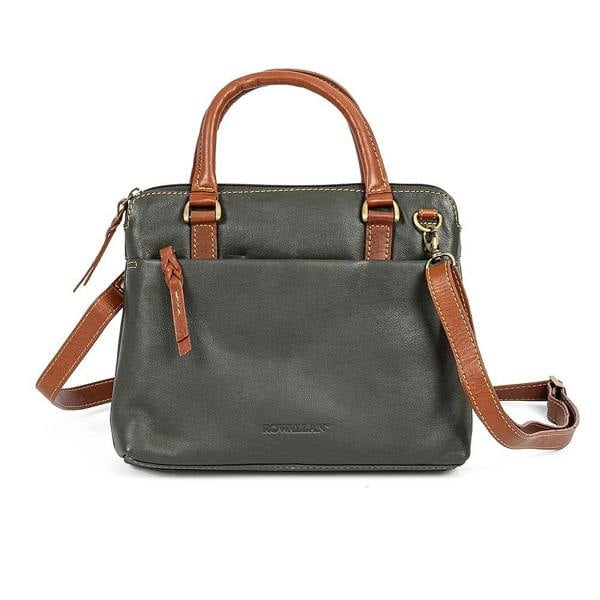 Museum Selection Autumnal Hues Leather Handbag