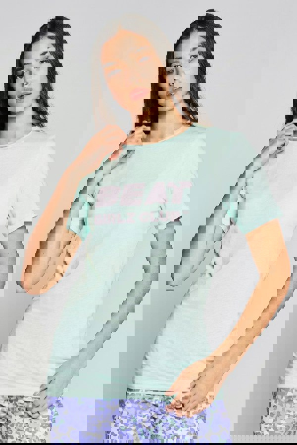 Beat Girlz Club Signature T-Shirt - Mint