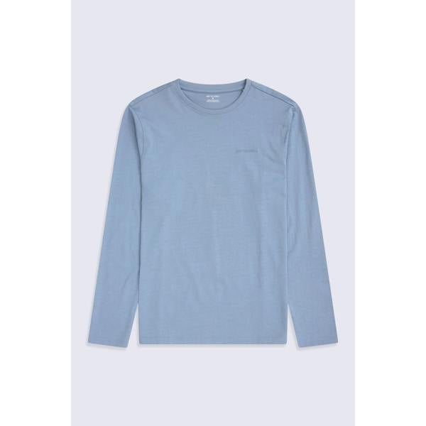 Animal Mens Otis Long-Sleeved T-Shirt - Blue