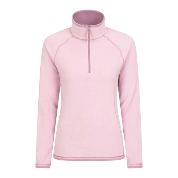 Mountain Warehouse Women's Montana Half Zip Fleece Top - Dark Pink