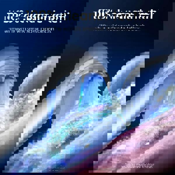 Oral-B iO 10 Stardust White Electric Toothbrush with Charging Travel Case - Additional 5