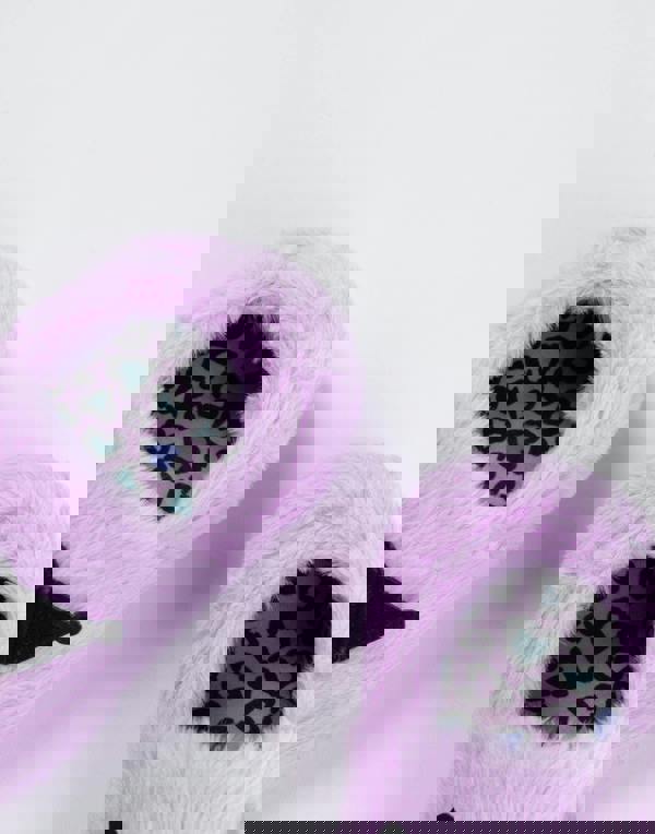 Hello Kitty Girls Purple Kuromi Slip On Loafer Slippers