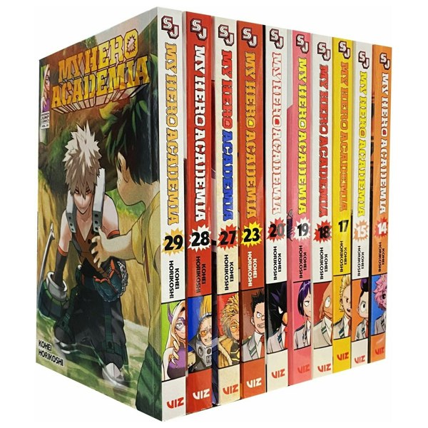 VIZ Media My Hero Academia Series Collection 10 Books Set By Kohei Horikoshi