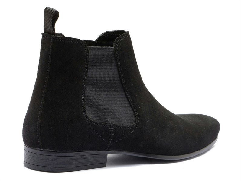 Thomas Crick Red Tape Crick Stanway Suede Pointed Leather Mens Ankle Chelsea Boots