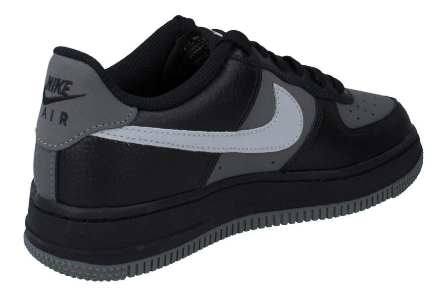 Nike Air Force 1 Gs Trainers Ir1478 Shoes  010 - Black Light Smoke Grey 010 - Photo 2