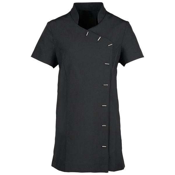 Premier Womens/Ladies Orchid Short-Sleeved Tunic - Black
