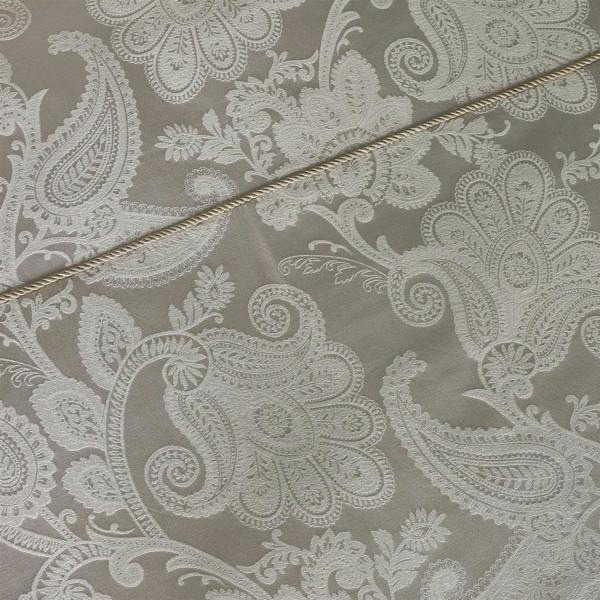 Opulent Jacquard Champagne Duvet Cover Set
