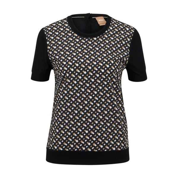 Boss Womens/Ladies Fordana Sweater Top - Black