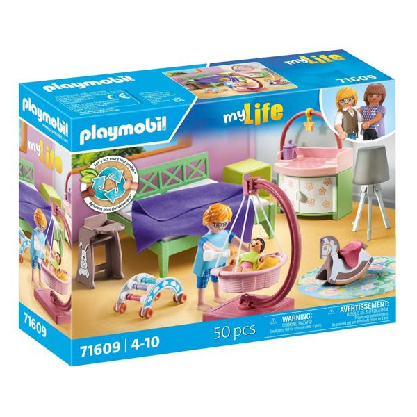 Playmobil Bedroom with Baby Corner - 71609 Playset