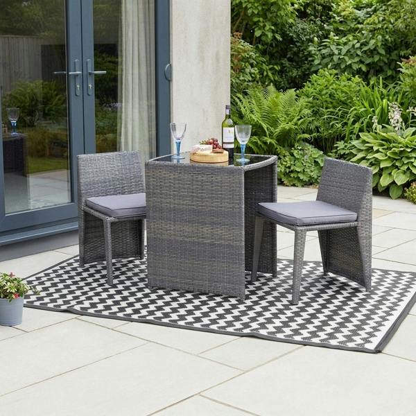 Garden Greatness Atlantis Onyx Outdoor Floor Mat