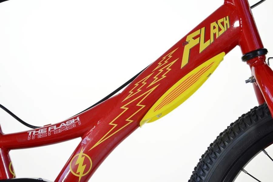 Dino Bikes Dino Flash Kids 20" Wheel Bike - Red/Yellow
