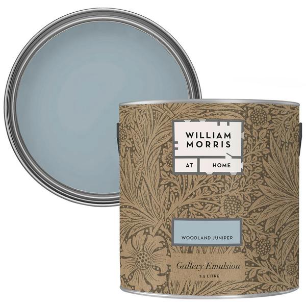 William Morris at Home Gallery Emulsion 2.5L - Woodland Juniper
