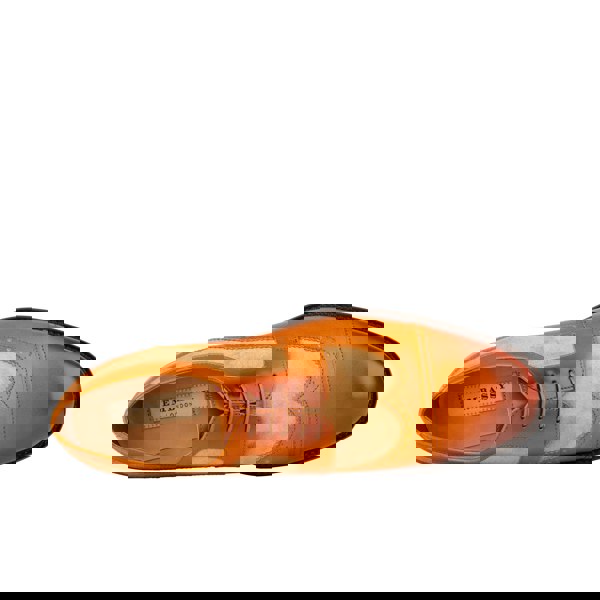 Embassy London Orlando - Tan - Men's toe cap leather brogue with full leather lining