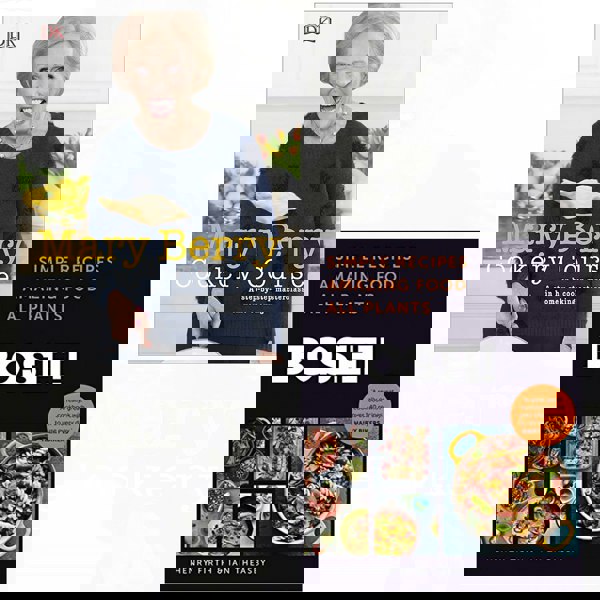 Mary berry cookery course, bosh simple recipes [hardcover] 2 books collection set