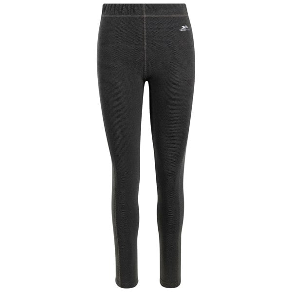 Trespass Women's Sunita Base Layer Bottoms - Black/Storm Grey