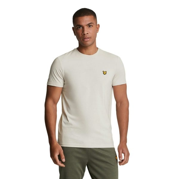 Lyle & Scott Mens Martin Short-Sleeved T-Shirt - Pebble