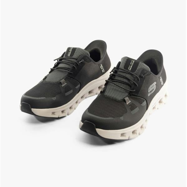 Skechers 232930/BLK Trainers   in  Black
