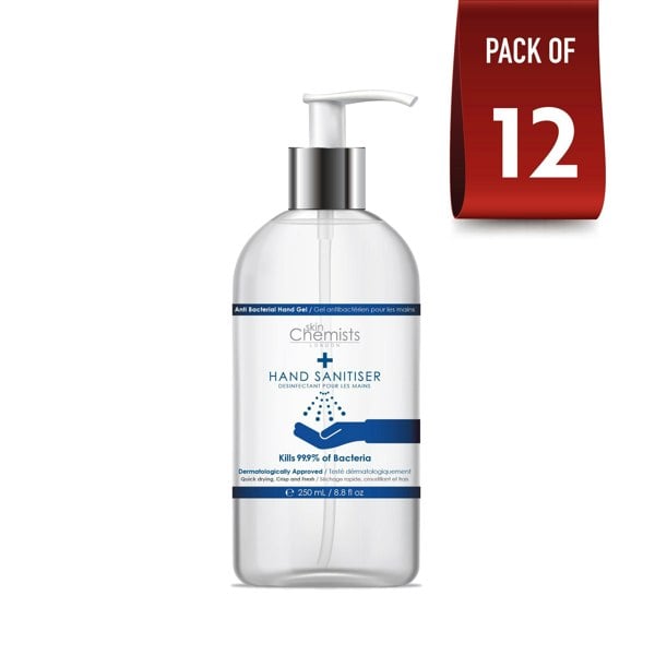 skinChemists Hand Sanitiser 250ml Pack Of 12