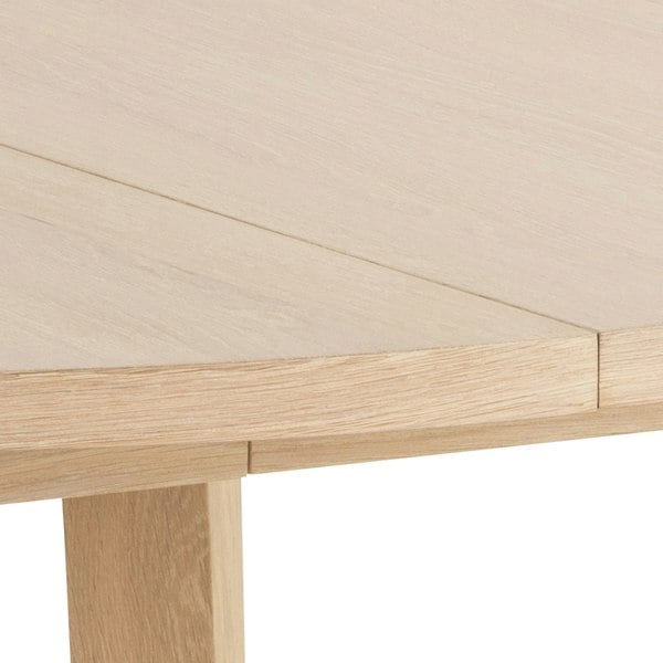 Furniture To Go A-Line Round Dining Table in White Oak