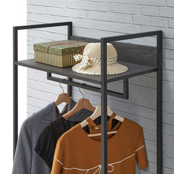 Timber Art Design 4 Tier Zahra Bedroom Double Open Wardrobe Furniture Storage Cupboard