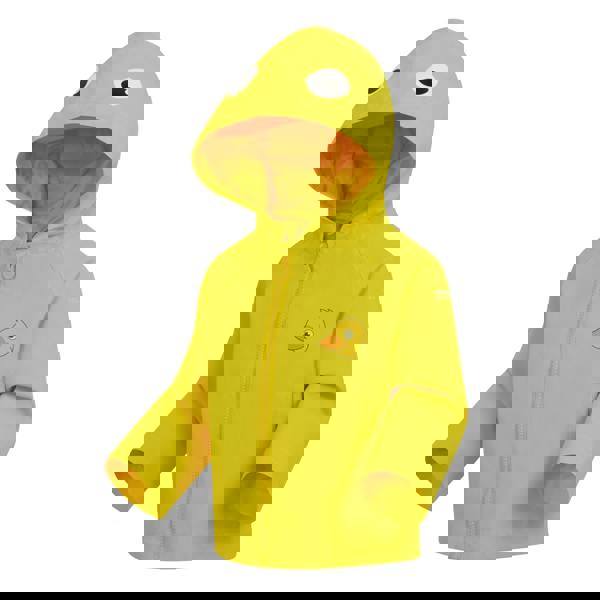 Regatta Childrens/Kids Bubbles The Shark Waterproof Jacket - Sunbeam - 