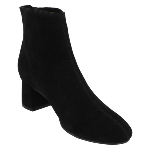 Leather Collection Ladies Leather Collection Suede Leather Ankle Boots F50966