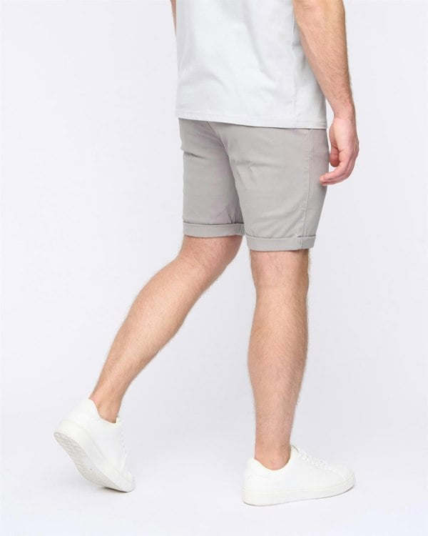 Duck and Cover Moreshore Chino Shorts Light Grey