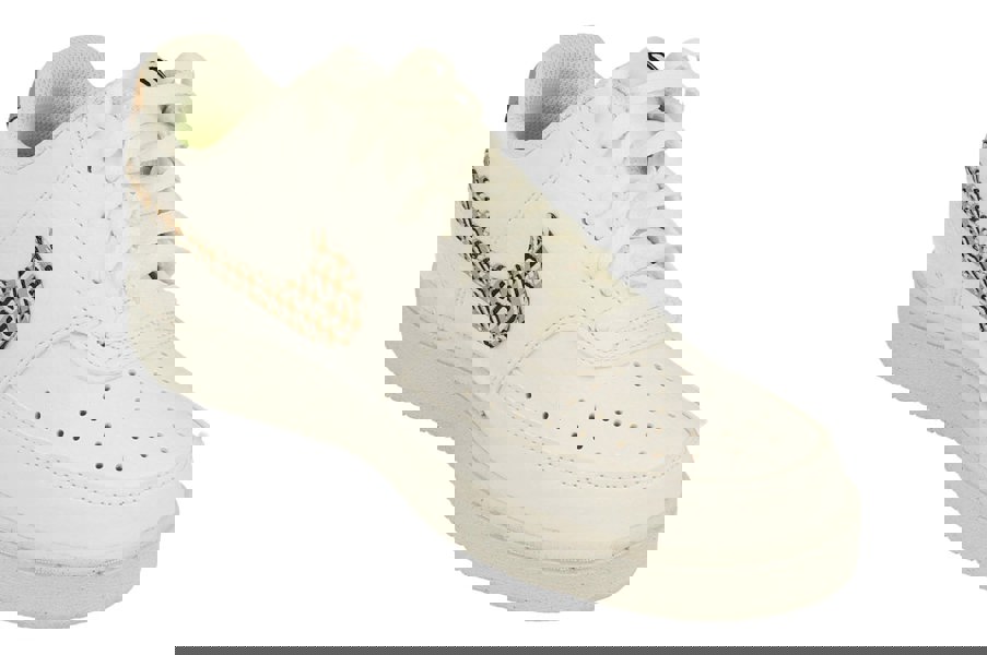 Nike Court Vision Lo NN Nu Womens Trainers Fn7323  100 - White Hemp Black 100 - Photo 3