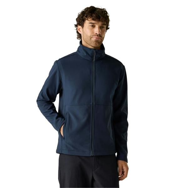 Regatta Professional Unisex Adult Recyclable Soft Shell Jacket - Navy - 