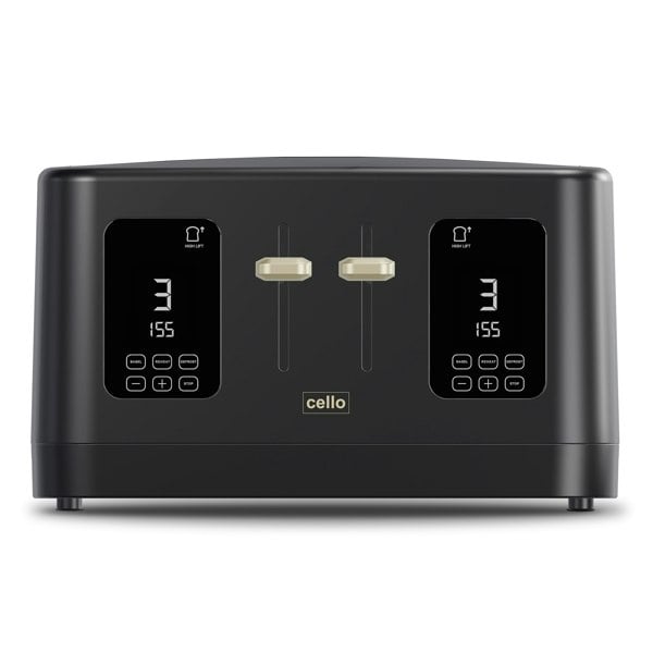 Cello Digital 4 Slice Toaster with Touch Control and Timer