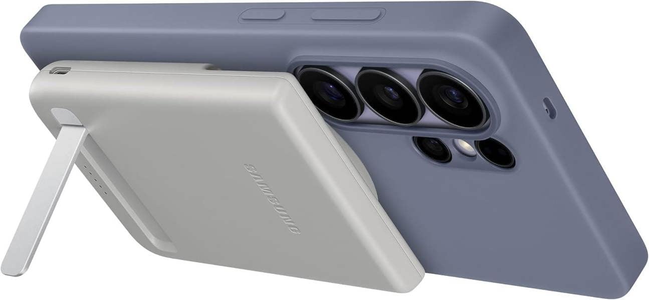 Samsung 25W Qi2 5000 mAh Magnet Wireless Battery Pack Grey - EB-U2500XJEGWW