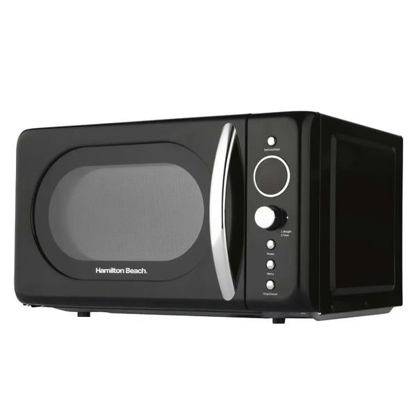 Hamilton Beach 20L Retro Black Microwave - Hamilton Beach UK