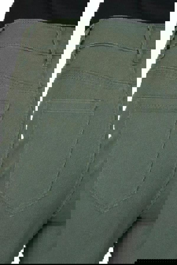 Paulo Due Womens High Waist Straight Leg Coloured Denim Jeans