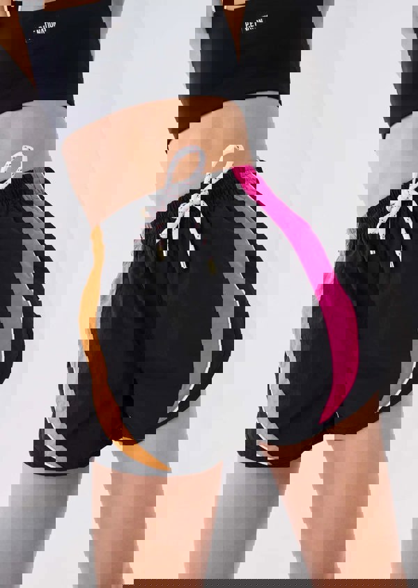 P.E Nation PE Nation Womens Running Track Short in Black