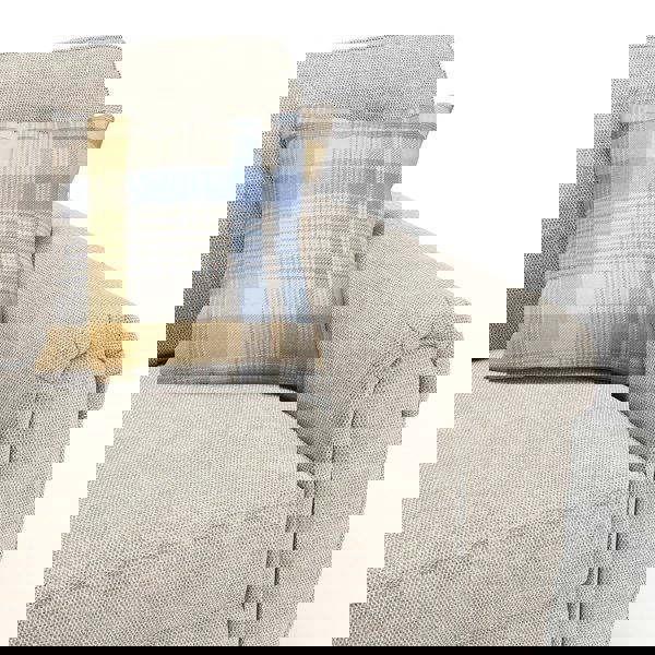 Edgar Chesterfield Fabric Sofa Suite - 4