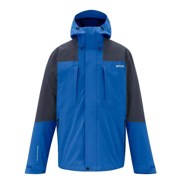 Regatta Mens Freesdale Waterproof Jacket - Olympian Blue/Night Sky - 