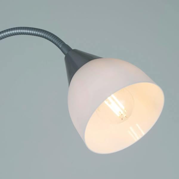 Lighting Collection Silver Mother & Child Floor Lamp