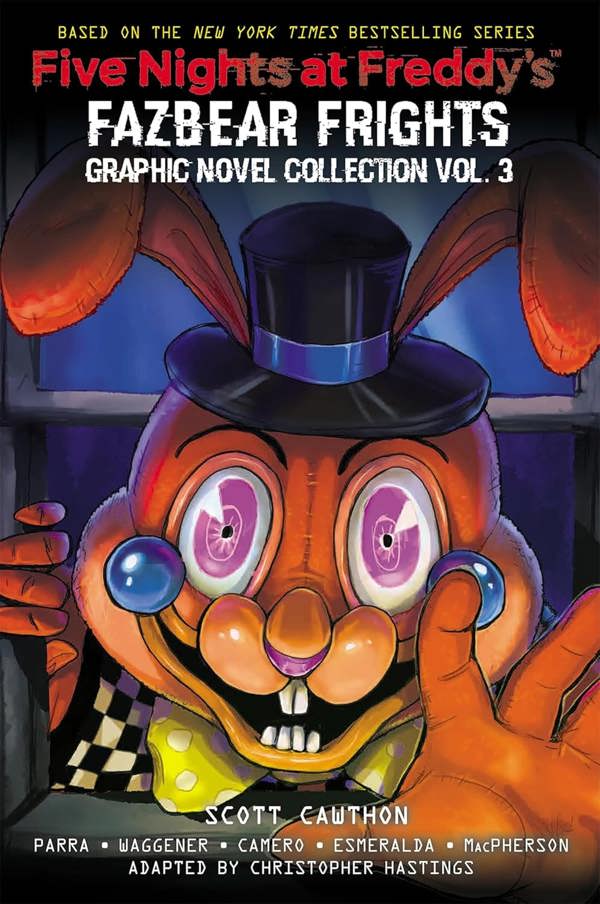Five Nights at Freddy's Fazbear Frights Graphic Novels 5 Books Collection Set (Volumes 1-5)