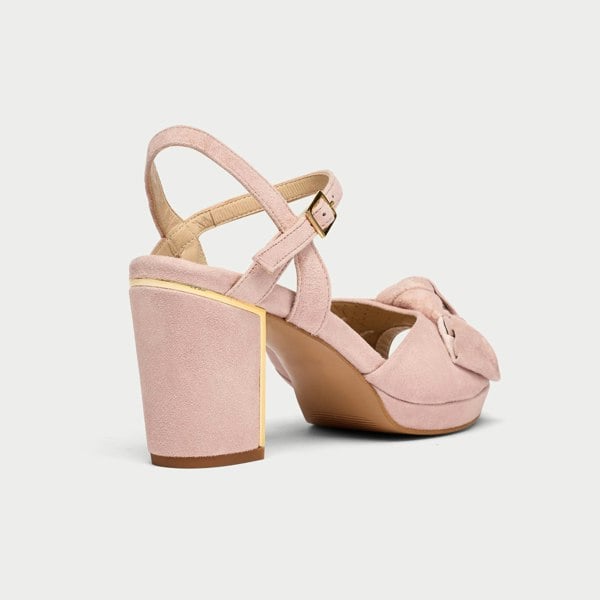 Calla Lizzie Shoes - Soft Rose Suede