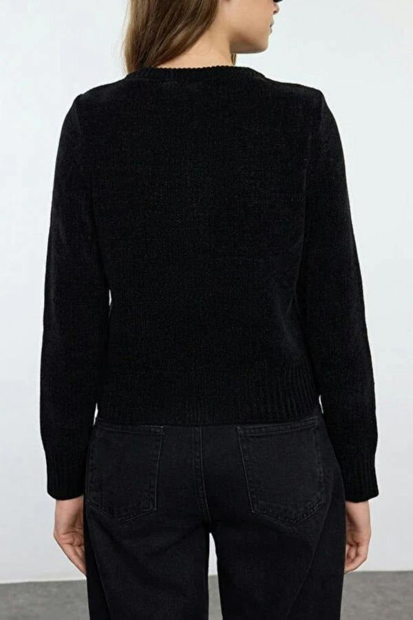 WOVCOR Knit Cardigan with Pocket Detail