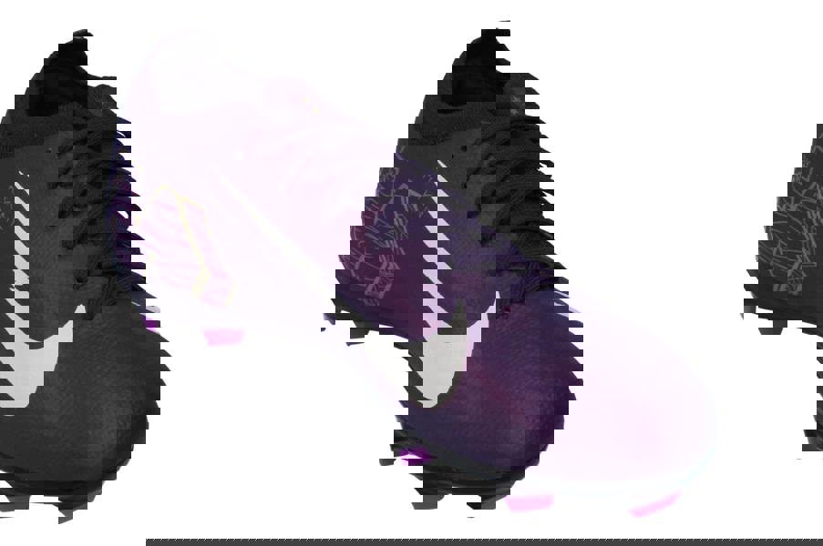 Nike Junior Zoom Vapor 16 Pro Km FG Football Boots Hf5450  500 - Grand Purple Pale Ivory 500 - Photo 3