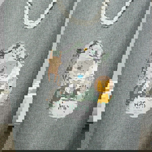 Personalised Memento Company Personalised Tiny Tatty Teddy Jungle Animals Storage Bag