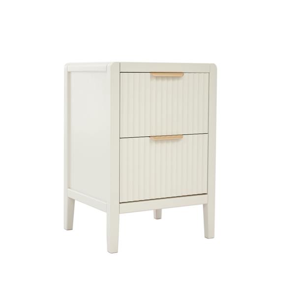 Cabinet Bits Castel 2 Drawer  Bedside Table