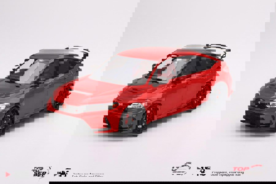 TSM Honda Civic Type R Rallye Red LHD 2023 1:18 Scale TSM TS0485
