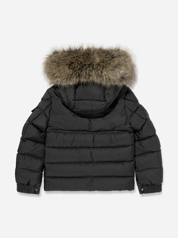 Moncler Enfant Boys Down Padded New Byronf Jacket in Black